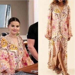 Size XS | Free People | Marais Printed Midi Dress NWOT